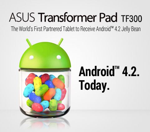 Android 4.2 для ASUS Transformer Pad TF300