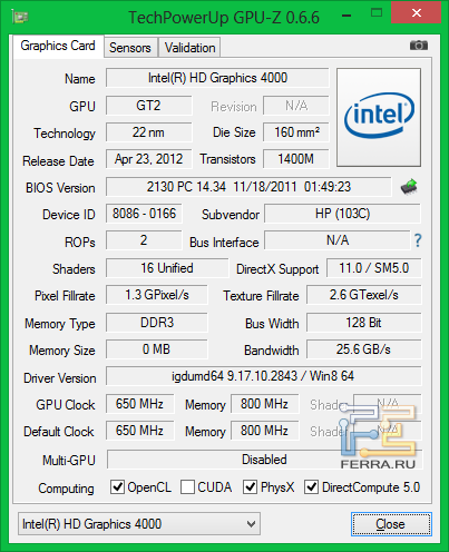 Интегрированное видеоядро