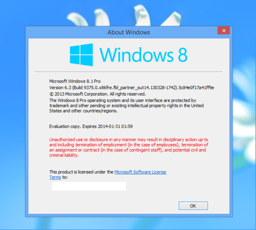 Windows 8.1, известный ранее как  Windows Blue