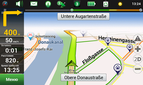 Навигационные карты Западной Европы от NAVITEL