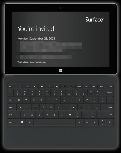 Приглашение Microsoft