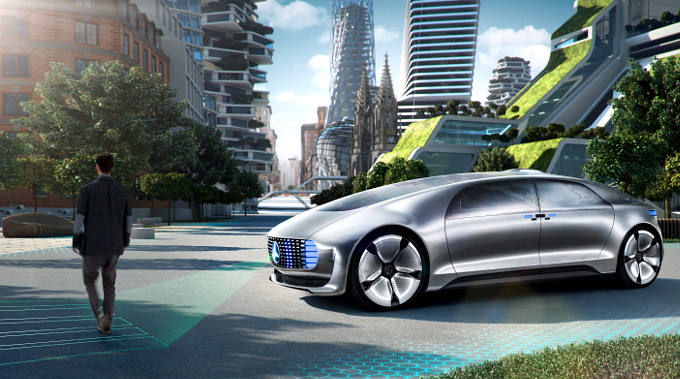 CES 2015: Mercedes-Benz �������� ����������� ����������� ����������