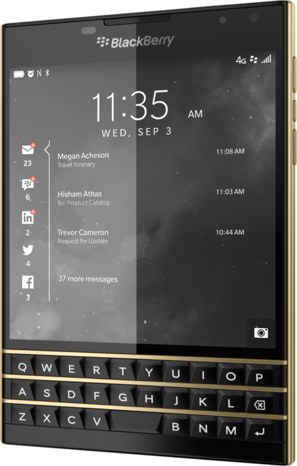 ������������ "�������" ������ ��������� BlackBerry Passport 