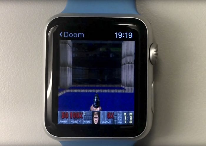 Doom запустили на Apple Watch и Apple TV