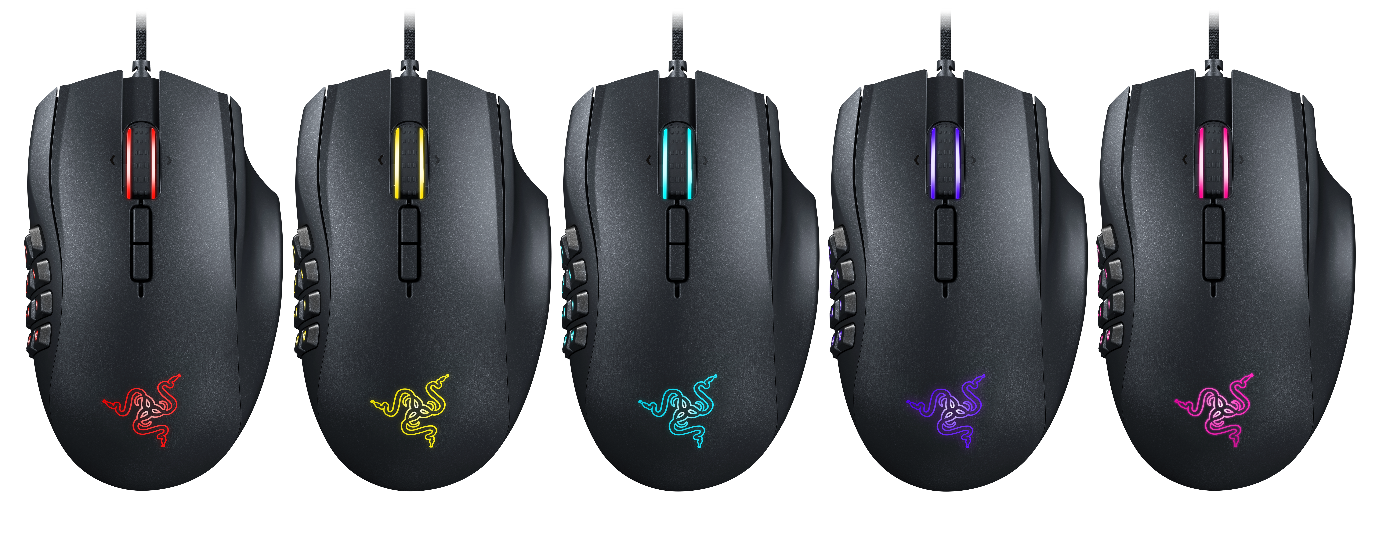 19-кнопочная мышь Razer Naga получила подсветку Chroma