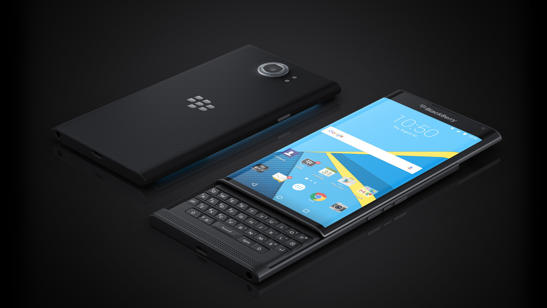 Разлоченный Android-слайдер BlackBerry Priv начнет поставляться 23 ноября