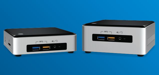 Intel обновила мини-ПК NUC процессорами Skylake
