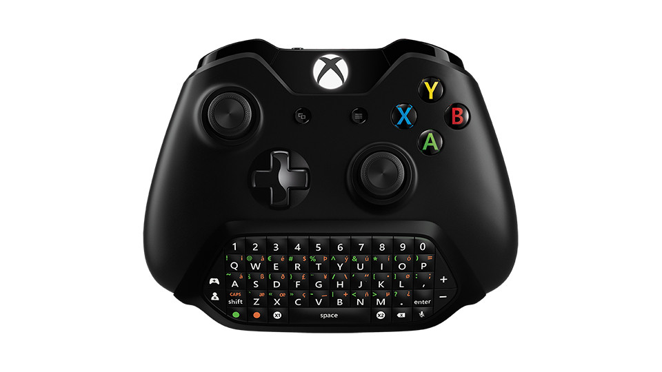Microsoft выпустила клавиатуру Xbox One Chatpad