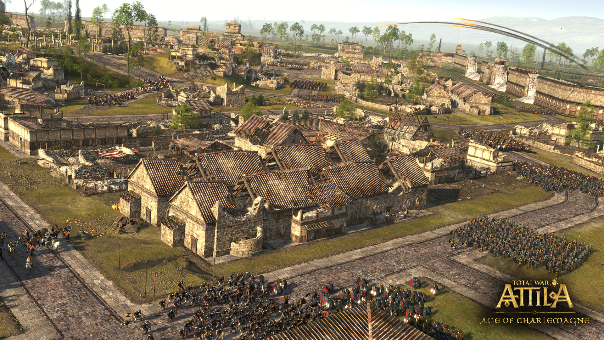 Вышло масштабное дополнение «Эпоха Карла Великого» для стратегии Total War: Attila