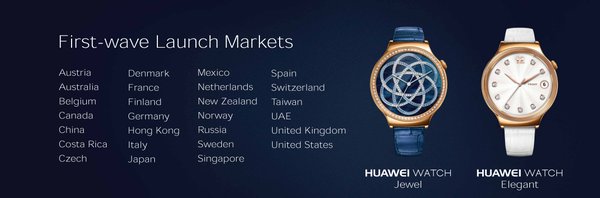 CES 2016: Huawei представила дамские смарт-часы