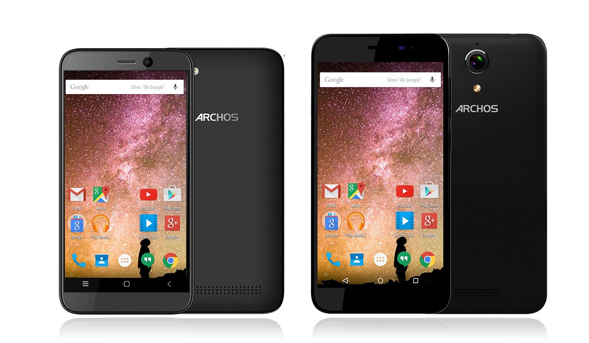 CES 2016: Archos представила бюджетные долгоиграющие смартфоны 40 Power и 50 Power