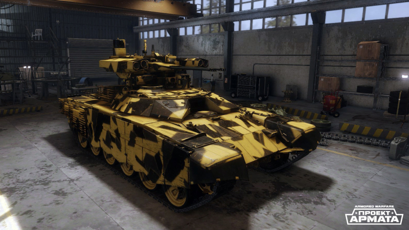 В танковом экшне Armored Warfare появилась система камуфляжа