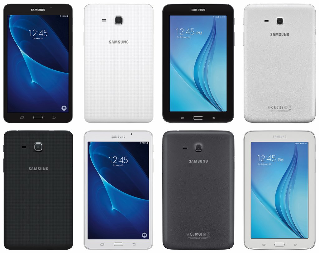 Рендеры планшетов Samsung Galaxy Tab A 2016 засветились в сети