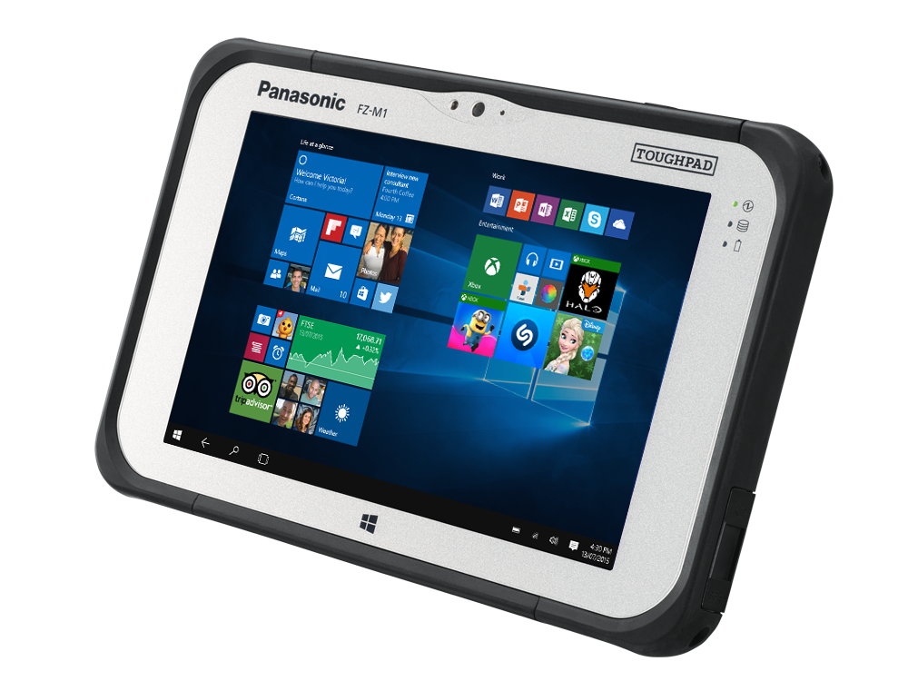 Panasonic представила планшет Toughpad FZ-M1 mk2 опциональной с 3D-камерой