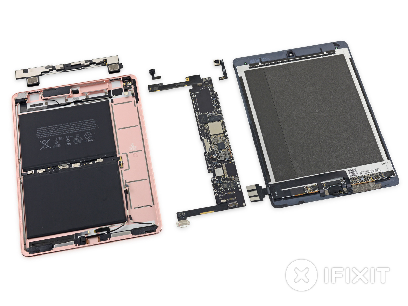 9,7-дюймовый iPad Pro получил двойку по ремонтопригодности