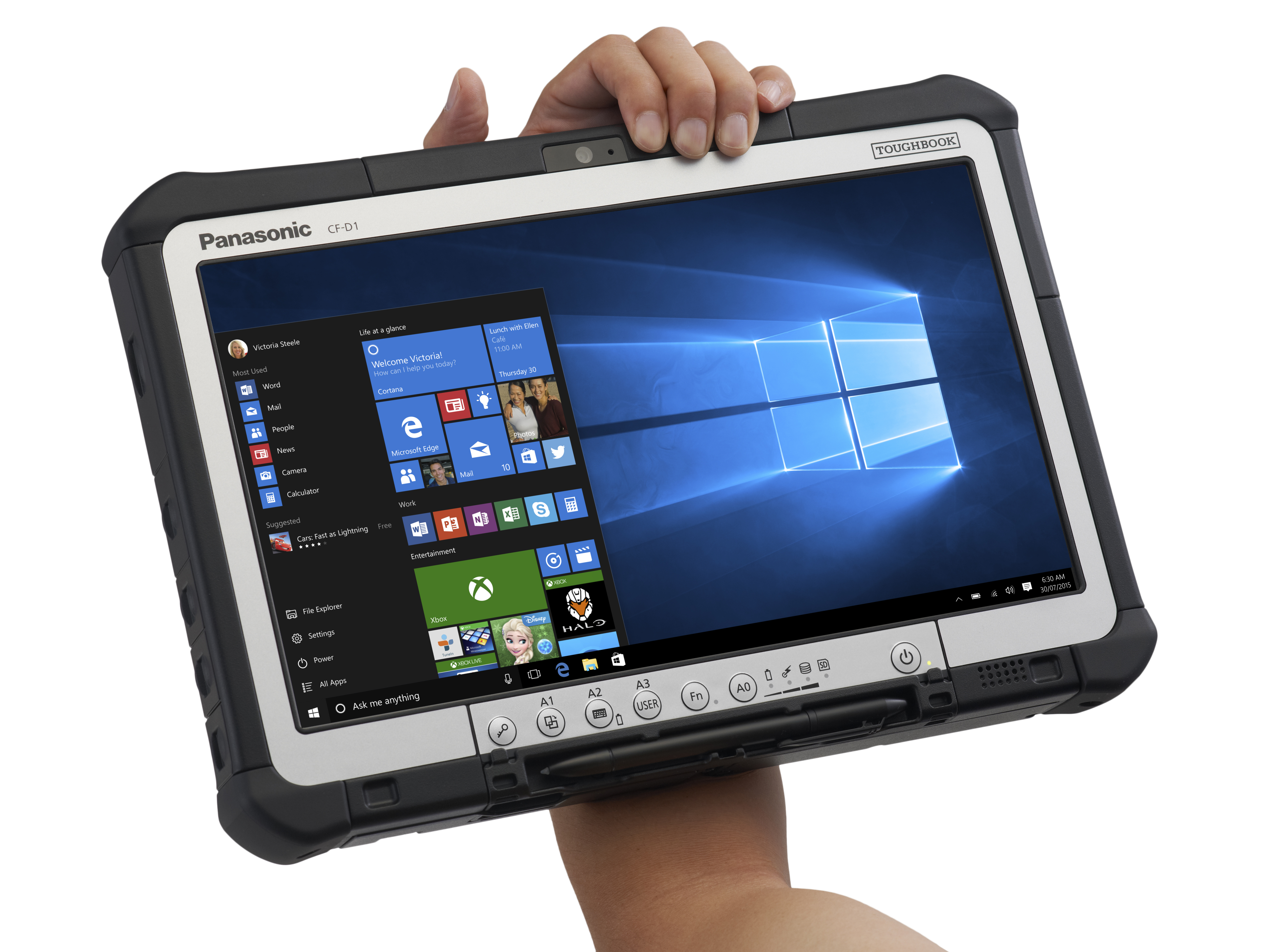 Panasonic обновила промышленный планшет Toughbook CF-D1