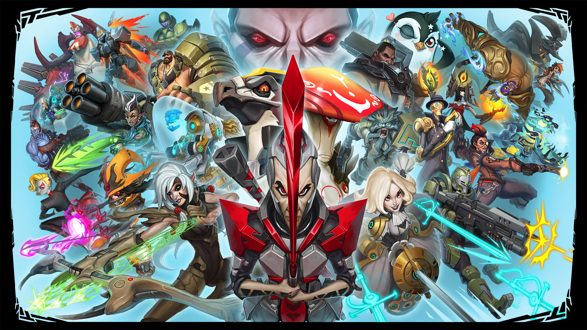Игра Battleborn вышла для PlayStation 4, Xbox One и PC