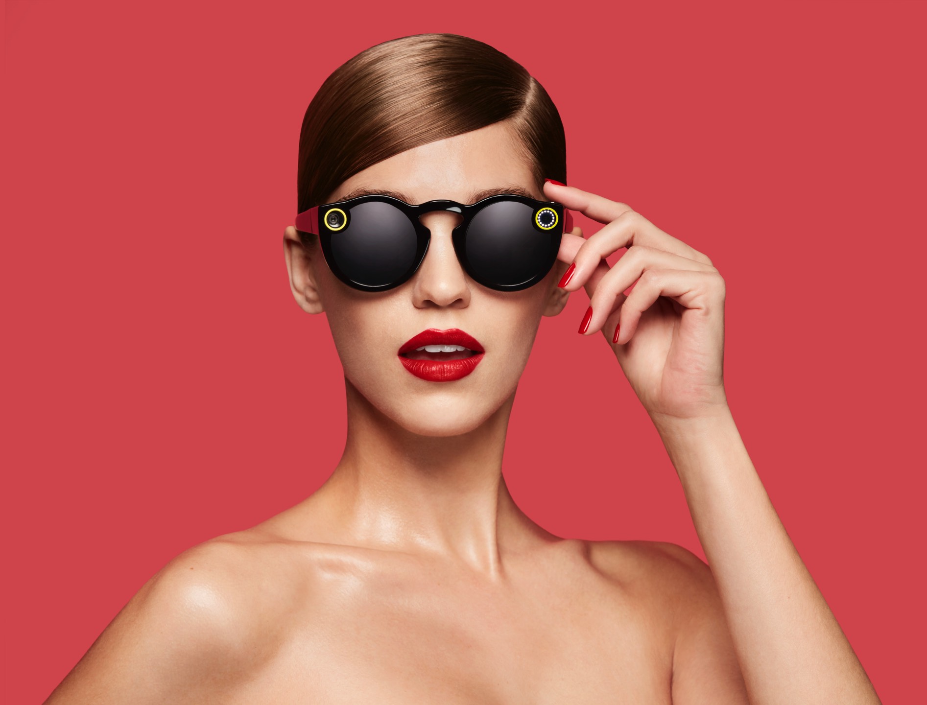   snapchat center text-align spectacles 