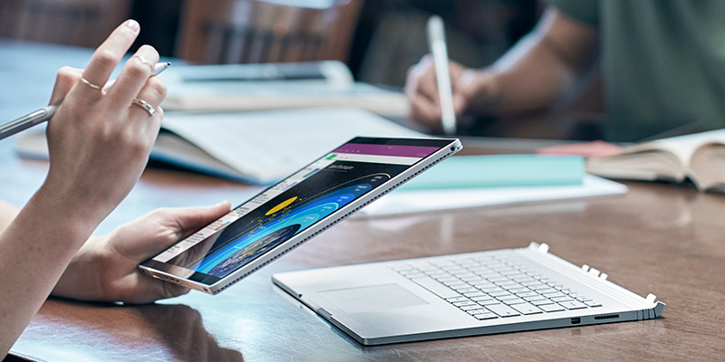 Microsoft обновила Surface Book с Intel Core i5
