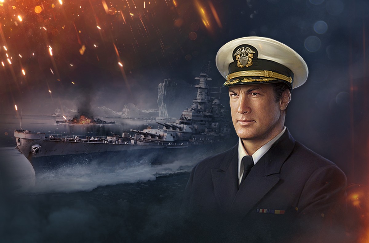 Стивен Сигал станет капитаном корабля в World of Warships