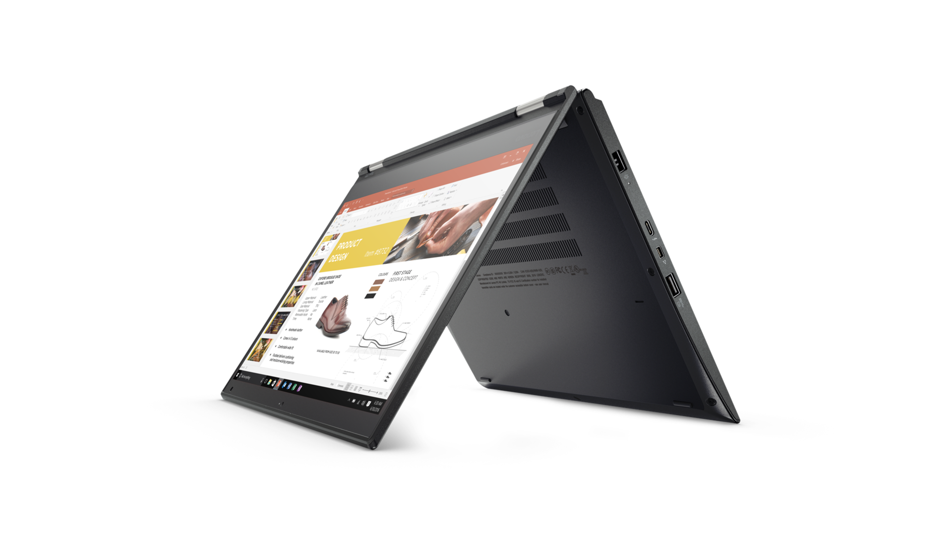 Ноутбук-перевертыш Lenovo ThinkPad Yoga 370 поддерживает Thunderbolt 3