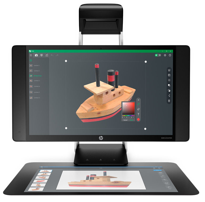CES 2017:  Моноблочный ПК HP Sprout Pro оснащен 3D-сканером и проектором