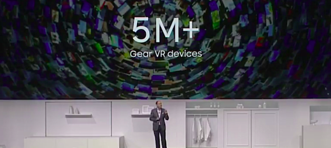CES 2017: Samsung заявила, что отгрузила 5 миллионов Gear VR
