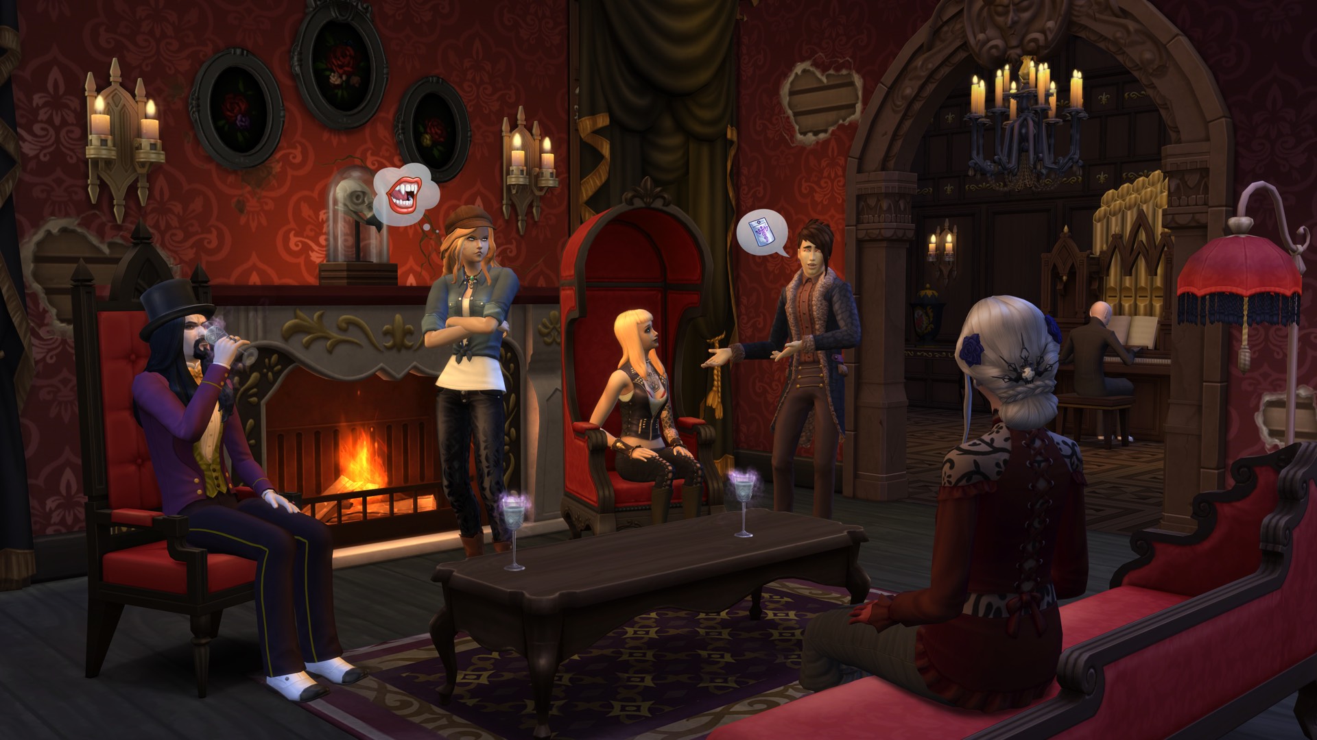 The Sims 4 теперь с вампирами