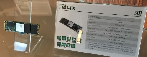 CES 2017: Mushkin показала свои новые SSD