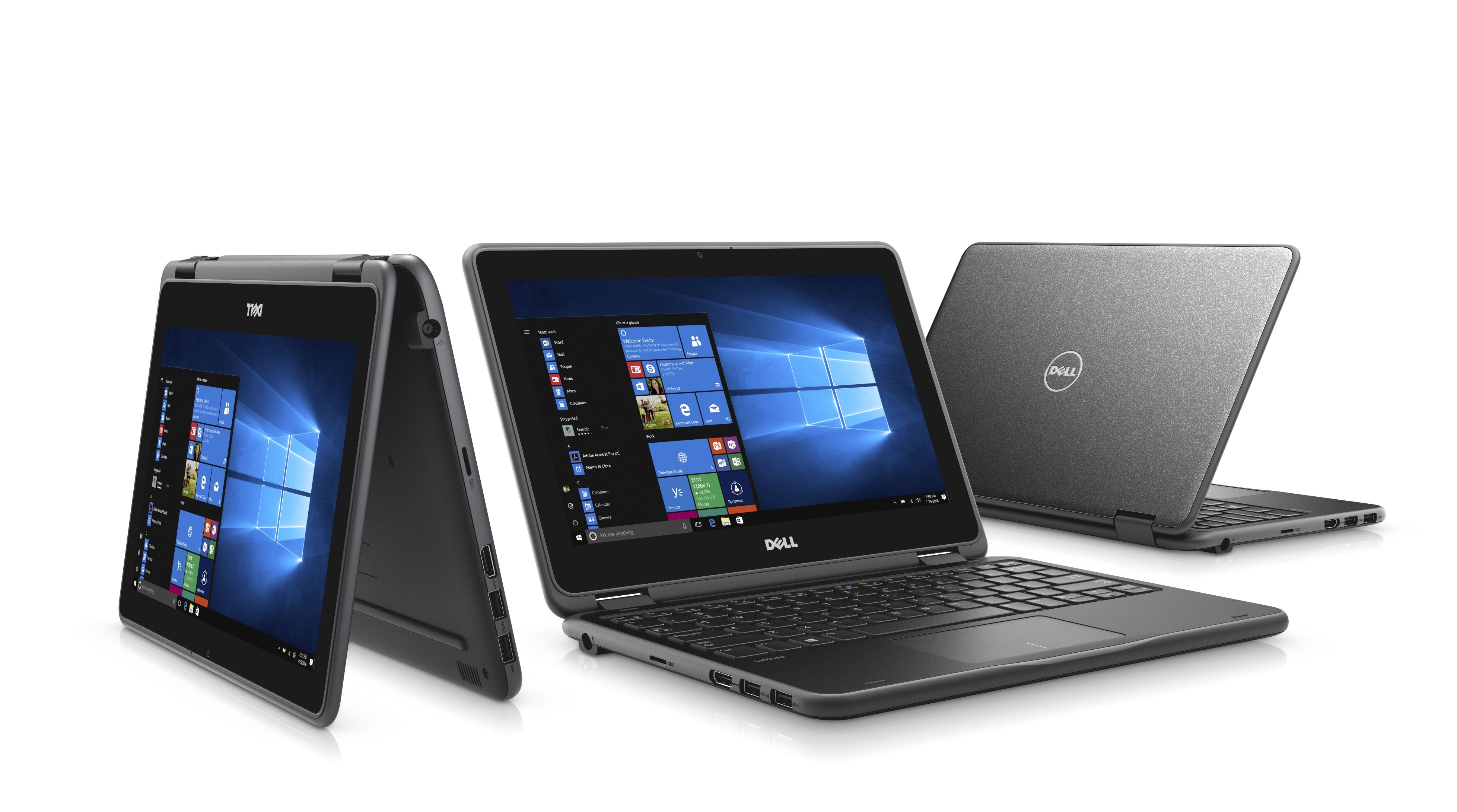 Dell представила перевертыш и обычные ноутбуки Latitude для школьников и студентов