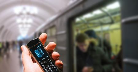 В московском метро стало в четыре раза больше пользователей Vertu