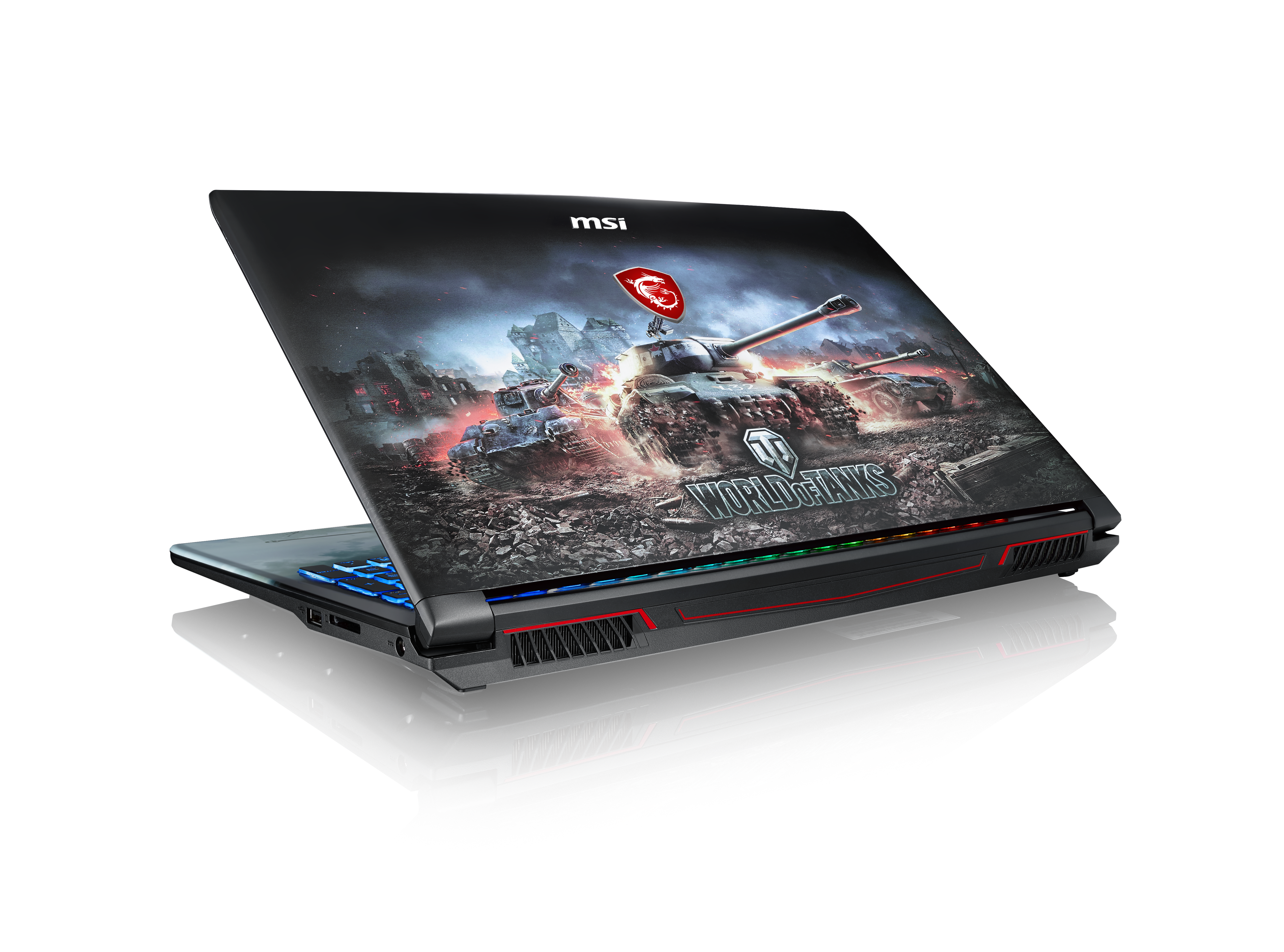 MSI выпустила ноутбук для фанатов World of Tanks