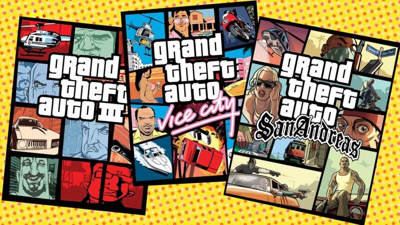   GTA 3, Vice City  San Andreas        