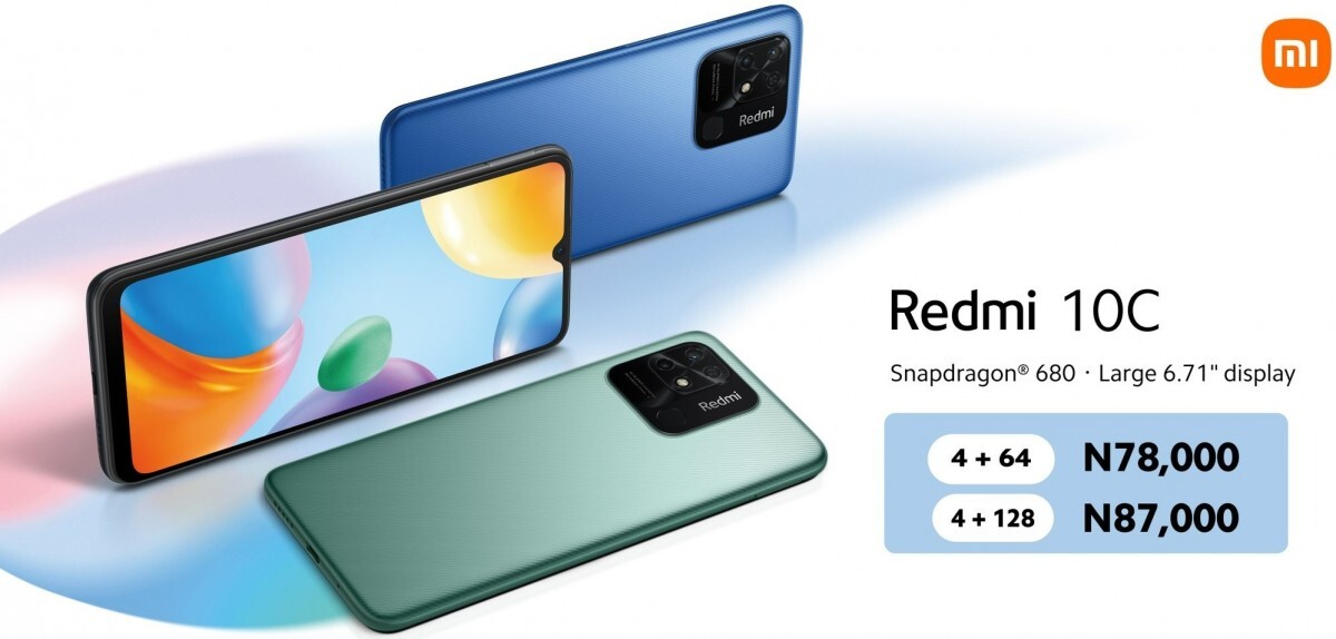   Xiaomi  :  Redmi 10C  128   Snapdragon 680