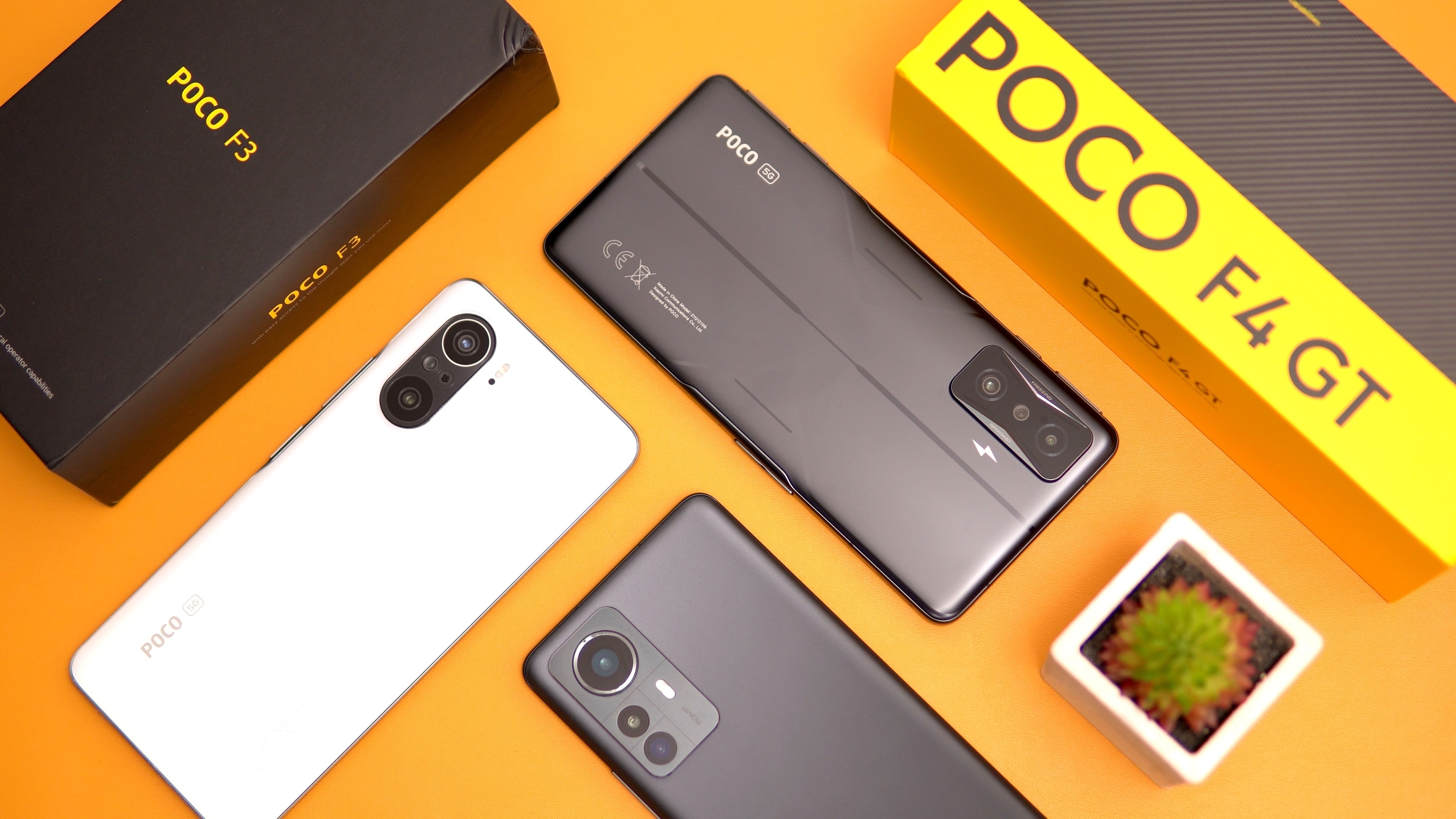   ,  Xiaomi Poco F3 (SD870)  Poco F4 GT (SD8+ Gen1)   