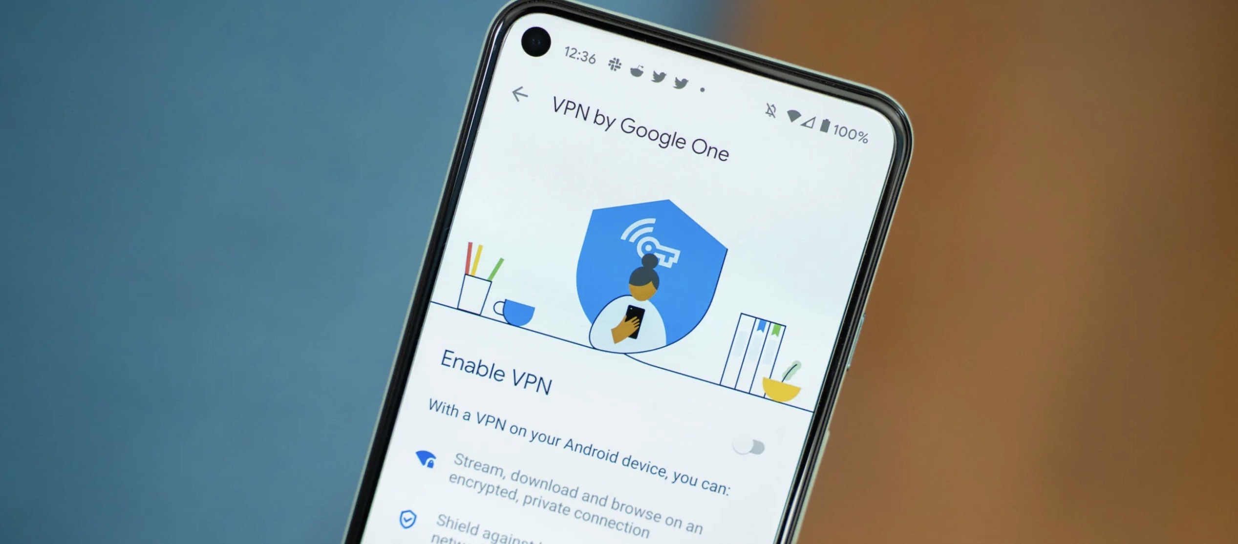   Google One VPN  22 
