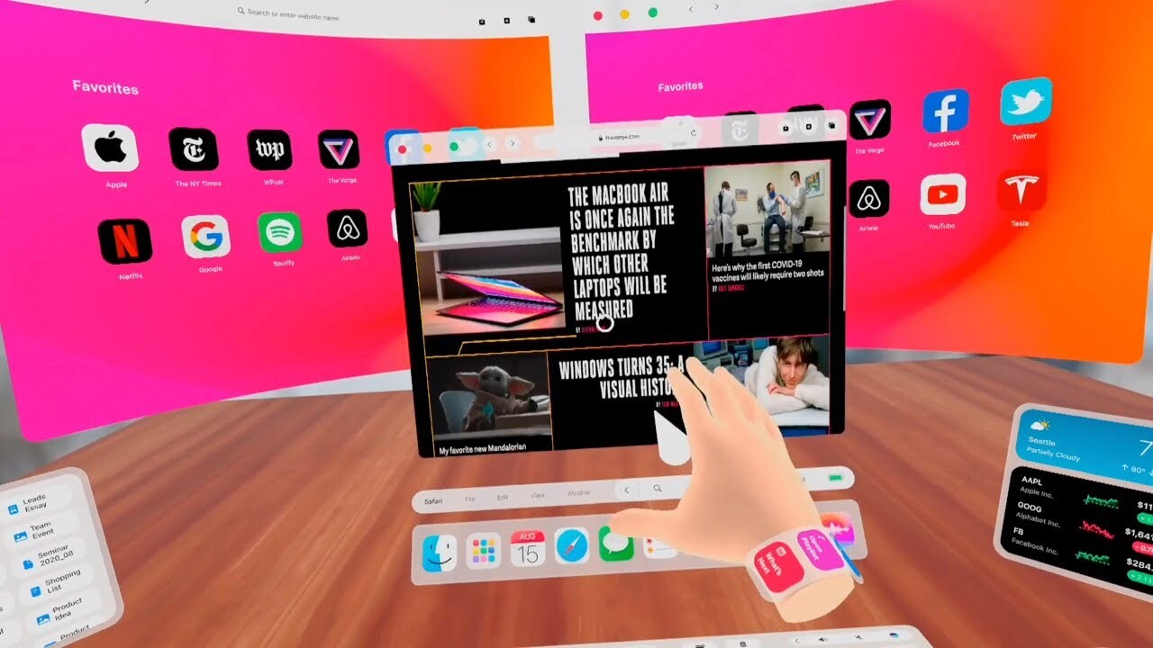 Apple    AR/VR-  iPad-
