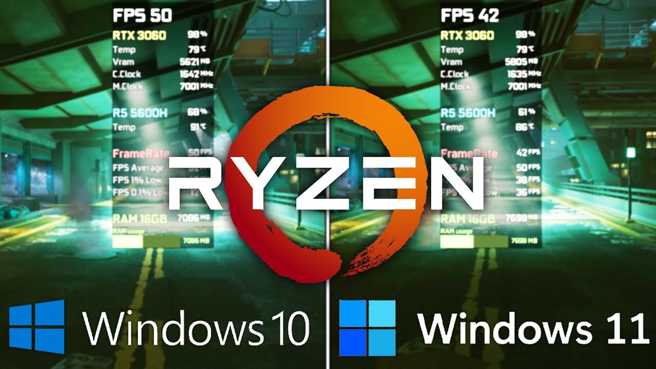      Ryzen 7000  Windows 11  Windows 10
