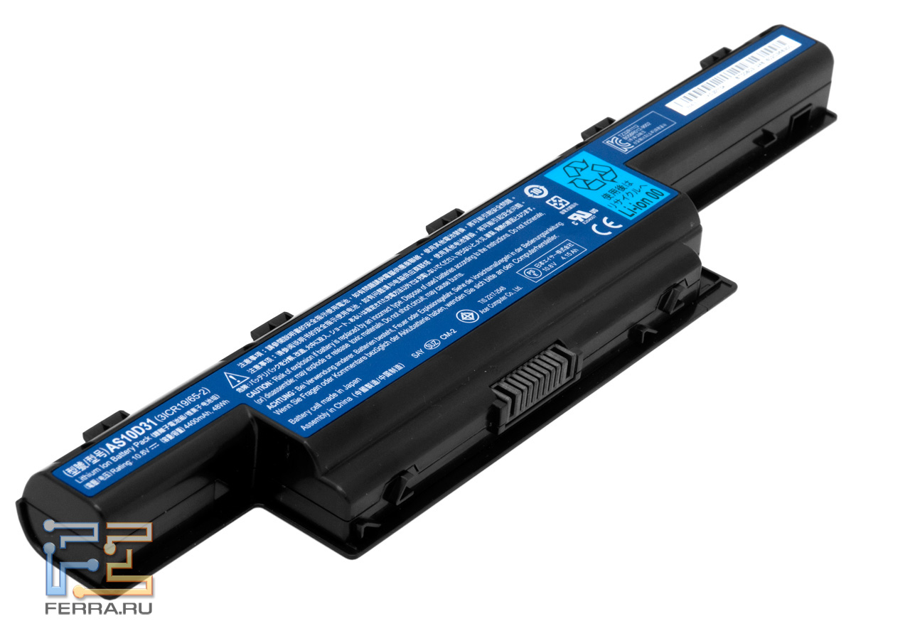 Аккумулятор aspire 8951g