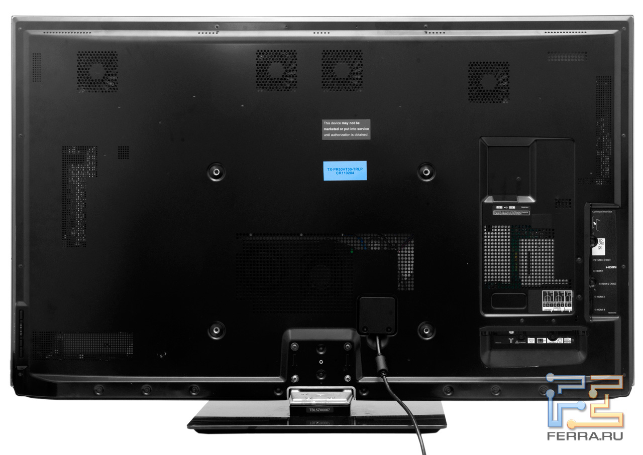 Panasonic tx pr42c10 крепление на стену