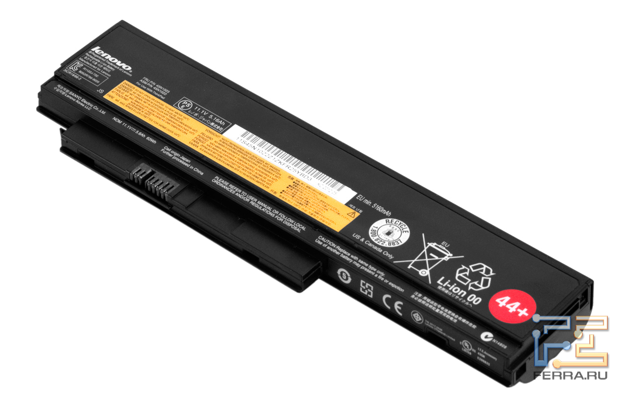 Lenovo x230 аккумулятор
