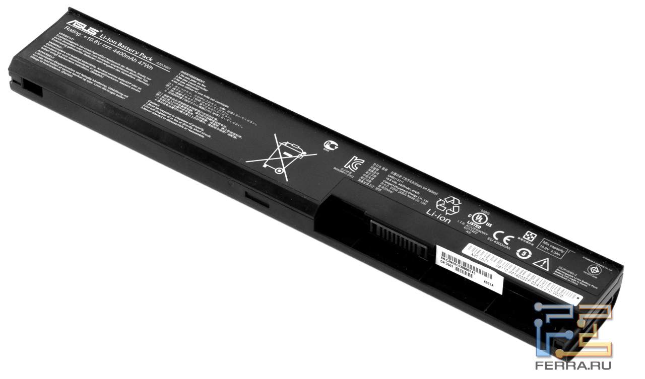 Asus x301a аккумулятор