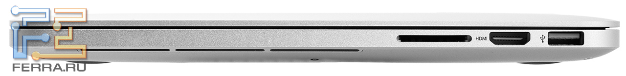 Macbook air разъемы