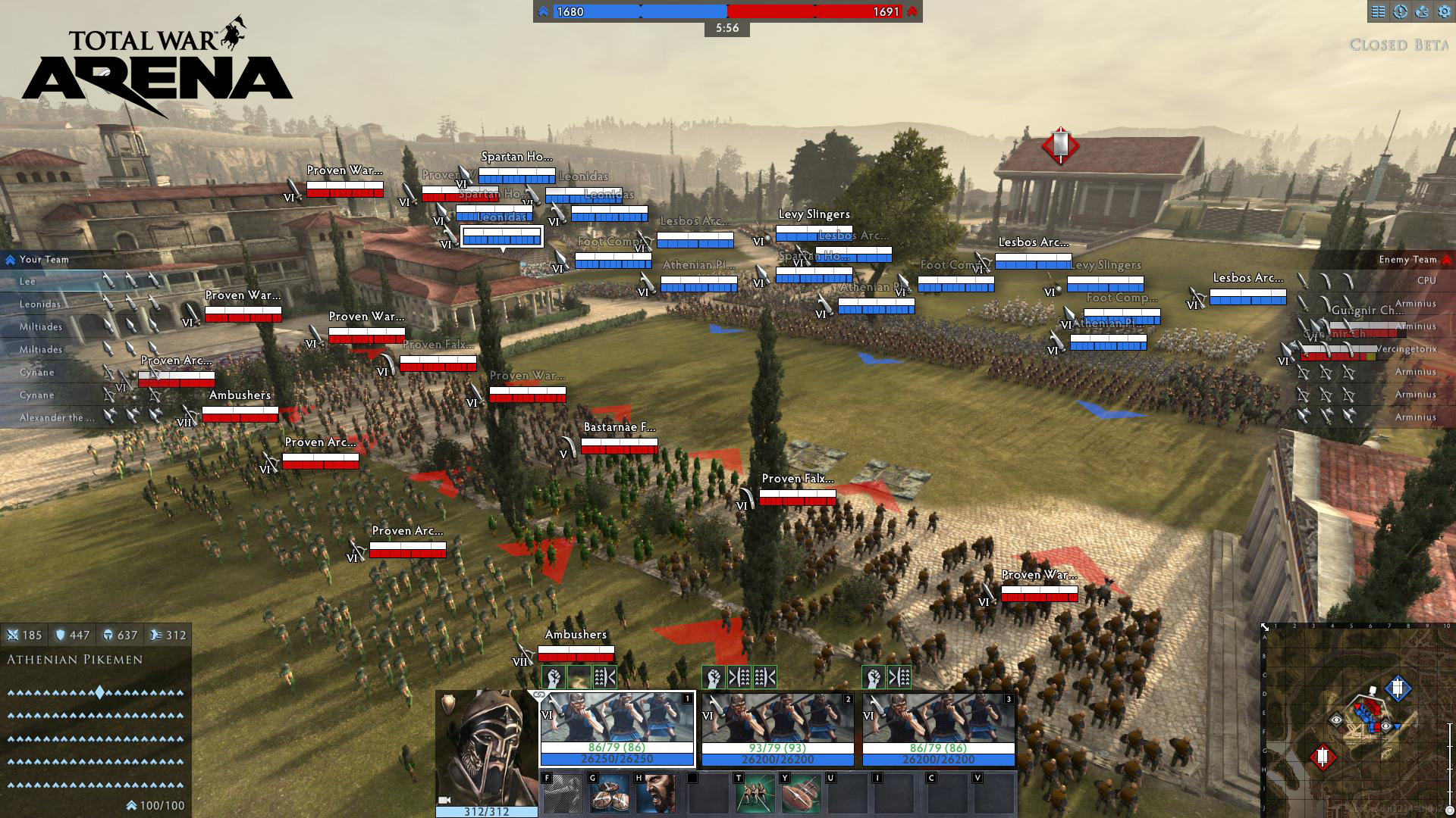 Wargaming запустит закрытое бета-тестирование Total War: Arena 1 сентября 