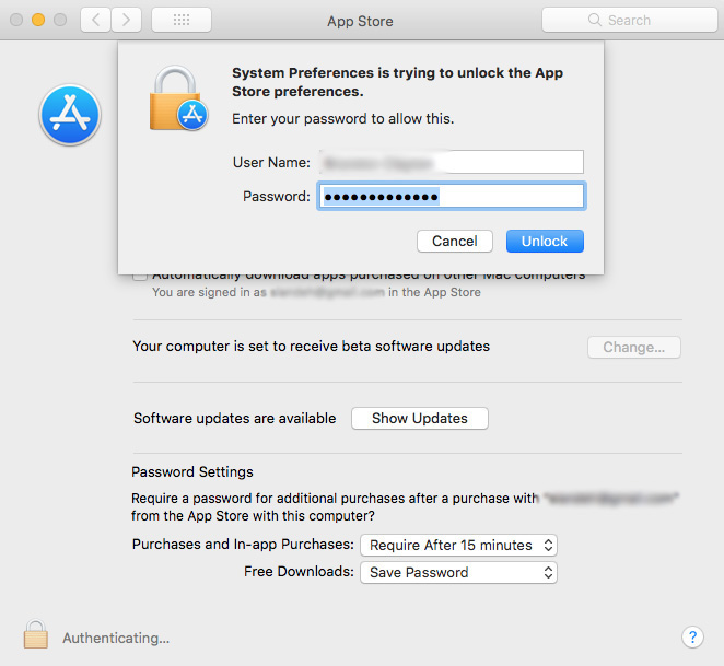 Уязвимость в macOS High Sierra позволяет использовать любой пароль для доступа