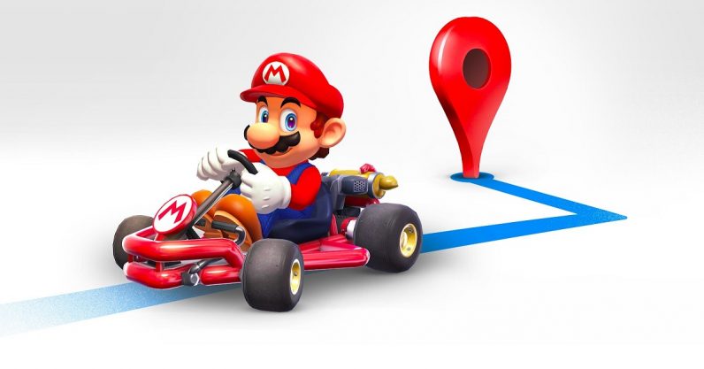 Google запустила Марио на Карты