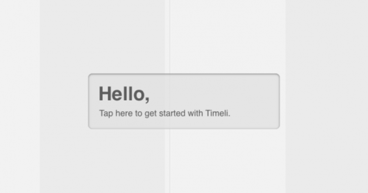 Timeli 1.4. Организуй своё время: Обзоры: Приложения — Ferra.ru