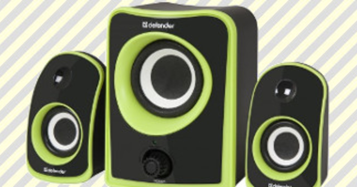 Яркая акустика Defender JamSation S10 формата 2.1 выходит в продажу ...