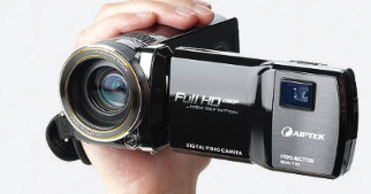 Aiptek ProjectorCam C25 сочетает видеокамеру и пикопроектор — Ferra.ru