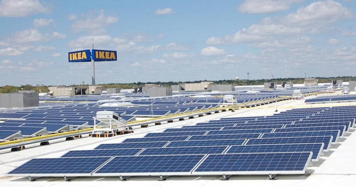 Все магазины IKEA в России перейдут на солнечные батареи — Ferra.ru